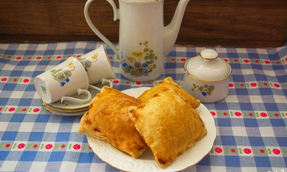 Рецепт пирожки с лесными грибами