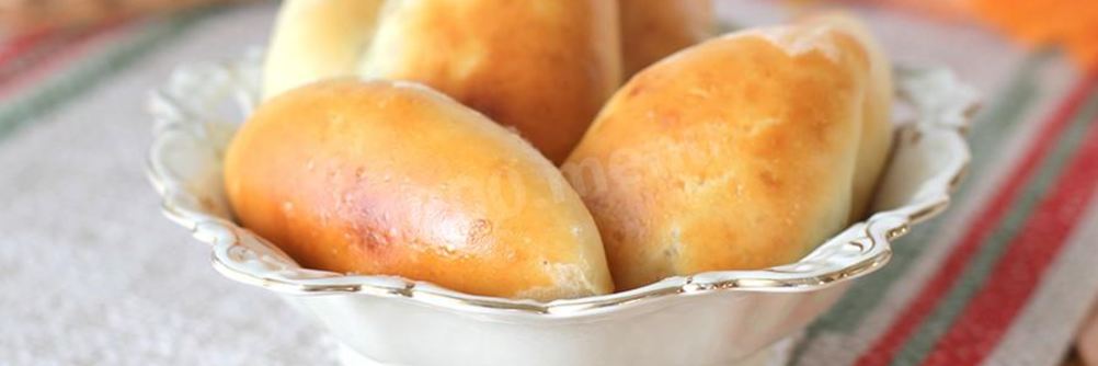 Пирожки с ливерной колбасой на воде