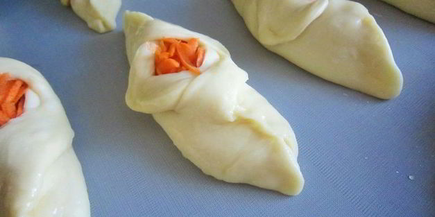 пирожки с морковкой и медом