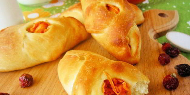 пирожки с морковкой и медом