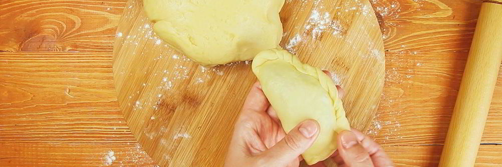 Пирожки с мясом в духовке