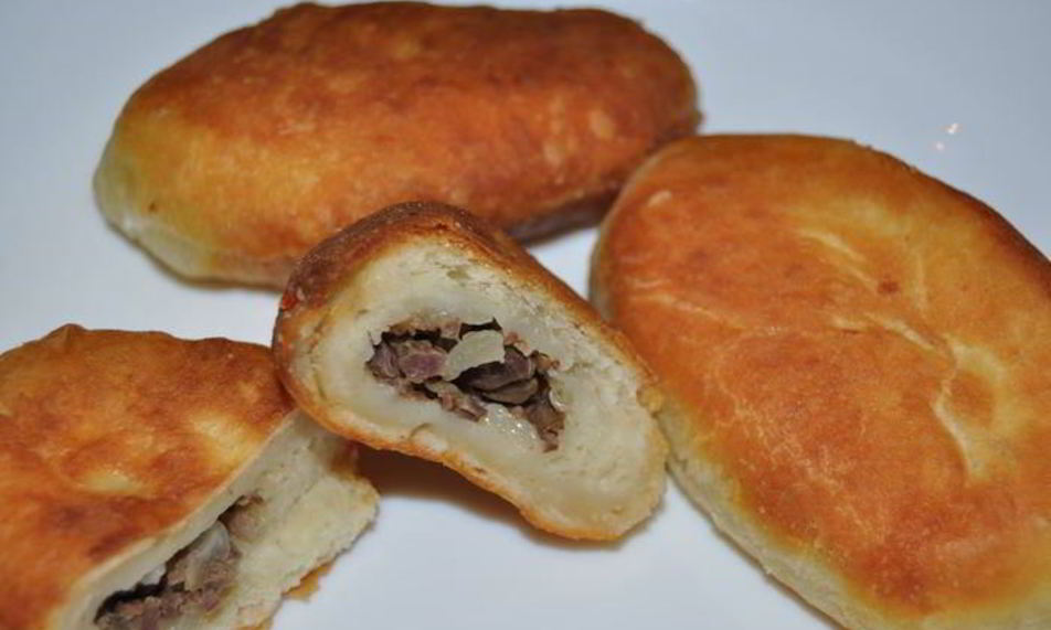 Рецепт пирожки с мясом