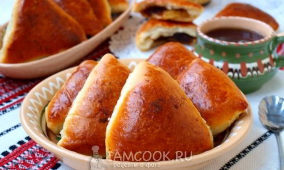 Рецепт пирожки с повидлом на кефире