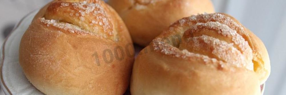 Пирожки с сахаром и маслом