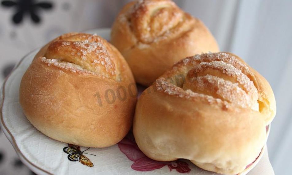 Рецепт пирожки с сахаром и маслом