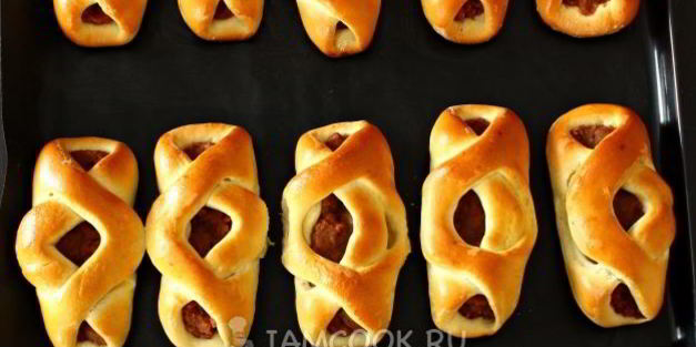 пирожки с сушеными яблоками