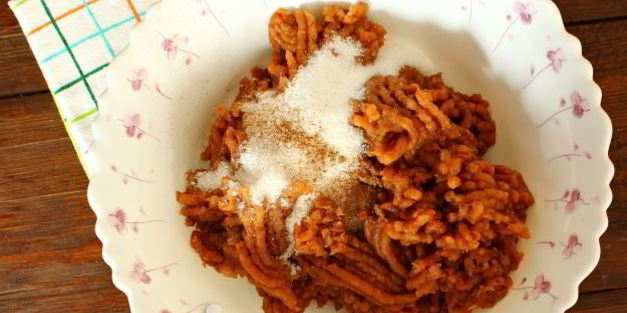 пирожки с сушеными яблоками