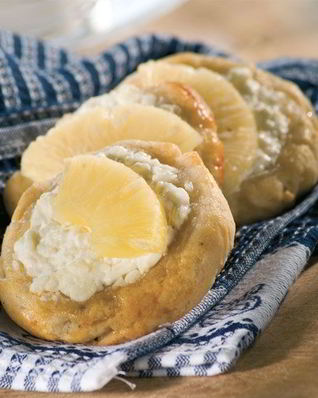 Пирожки с творогом в духовке