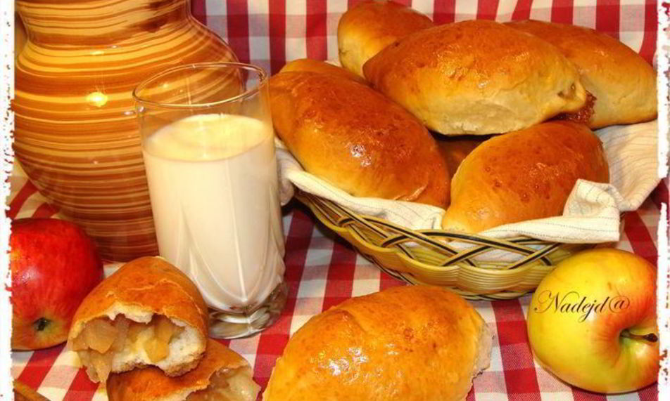 Рецепт пирожки с яблочно-лимонной начинкой