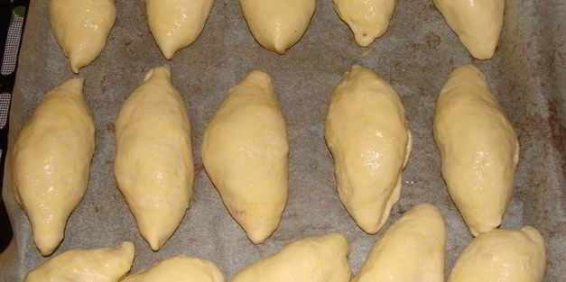 пирожки с яблочно-лимонной начинкой