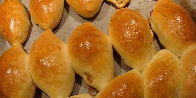 пирожки с яблочно-лимонной начинкой