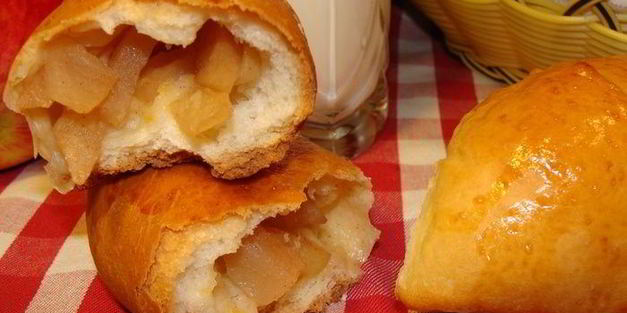 пирожки с яблочно-лимонной начинкой