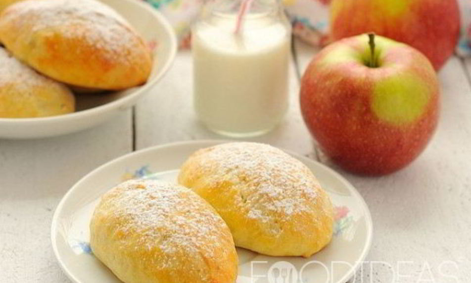 Рецепт пирожки с яблоками на творожном тесте
