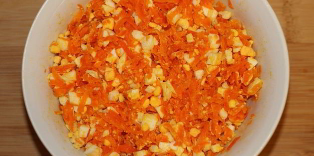 пирожки с яйцами и морковью