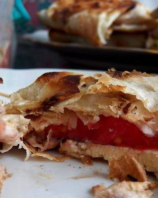 Пирожки в лаваше