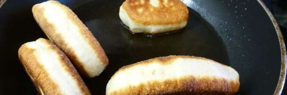 Пирожки за 5 минут на сковороде