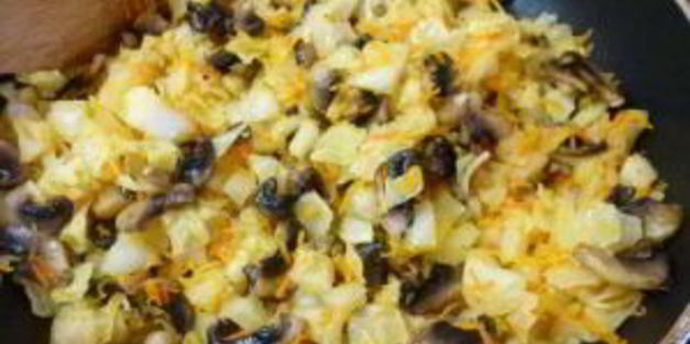 пирожки за 5 минут на сковороде