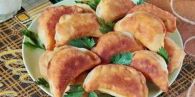 постные пирожки с фасолью