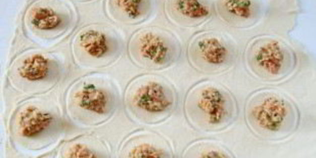 постные пирожки с фасолью