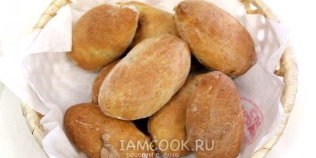 постные пирожки с картофелем и грибами