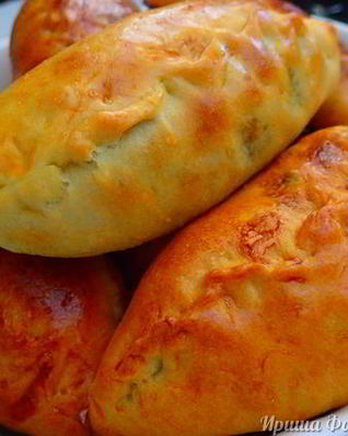 Сладкие пирожки со щавелем