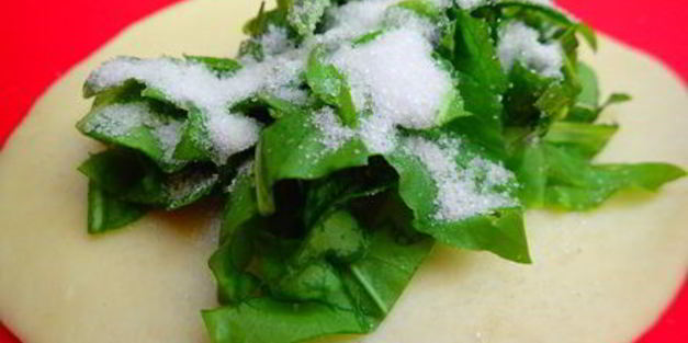 сладкие пирожки со щавелем