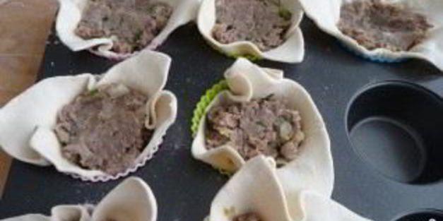 слоеные пирожки в аэрогриле