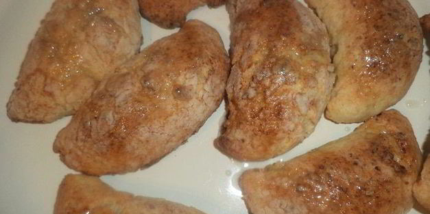 творожные пирожки с яблоками и корицей