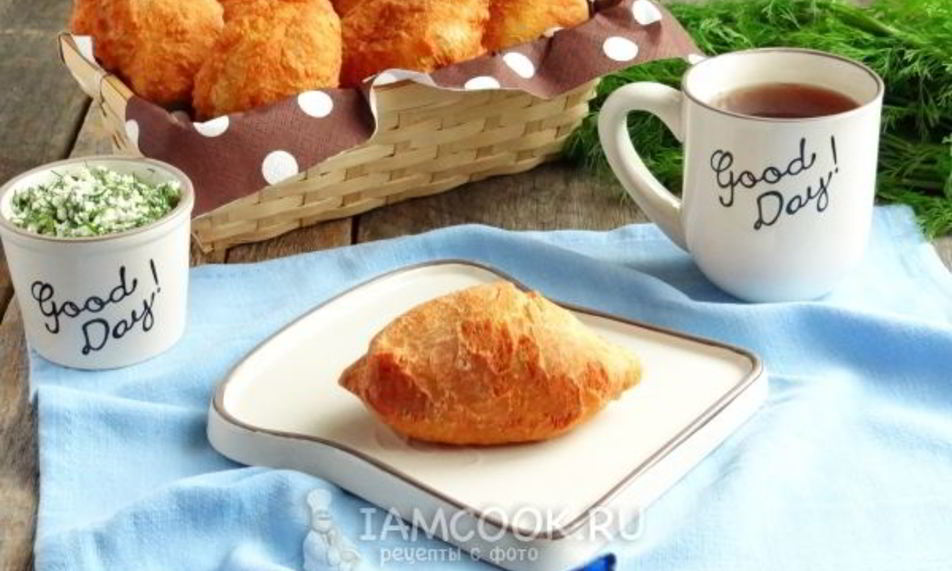 Рецепт жареные пирожки из творожного теста