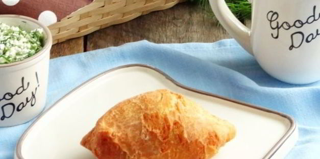 жареные пирожки из творожного теста