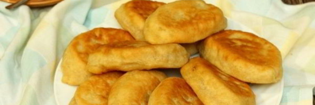 Жареные пирожки на кефире