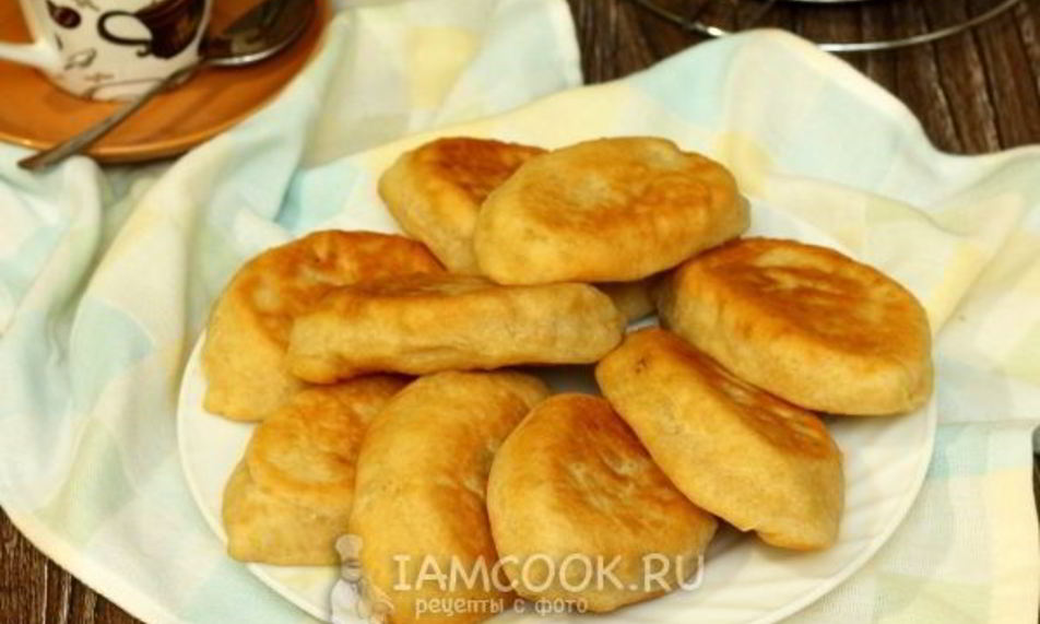 Рецепт жареные пирожки на кефире