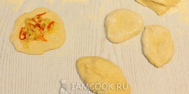 жареные пирожки на кефире