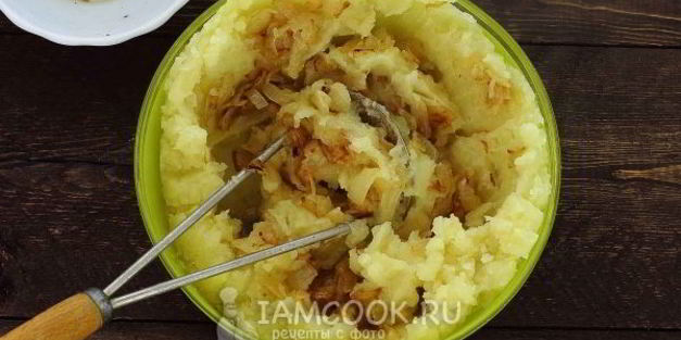 жареные пирожки с картошкой на кефире