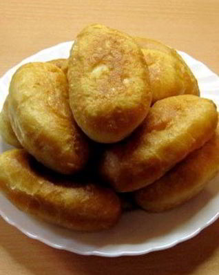 Жареные пирожки с картошкой