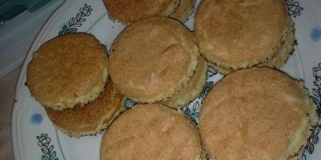 абрикосовое пирожное