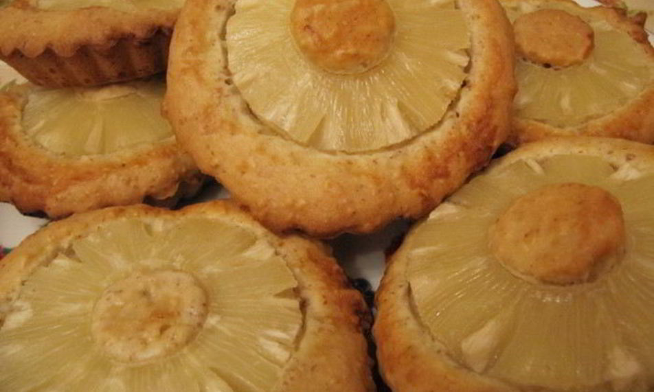 Рецепт ананасовые пирожные