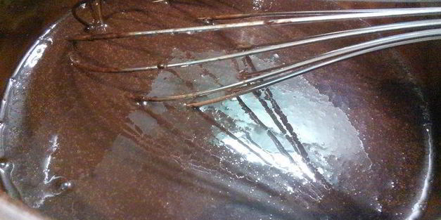 арахисово-шоколадные пирожные