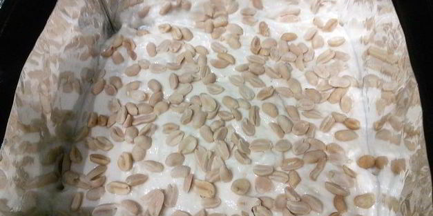 арахисово-шоколадные пирожные