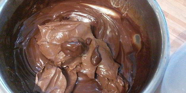 арахисово-шоколадные пирожные