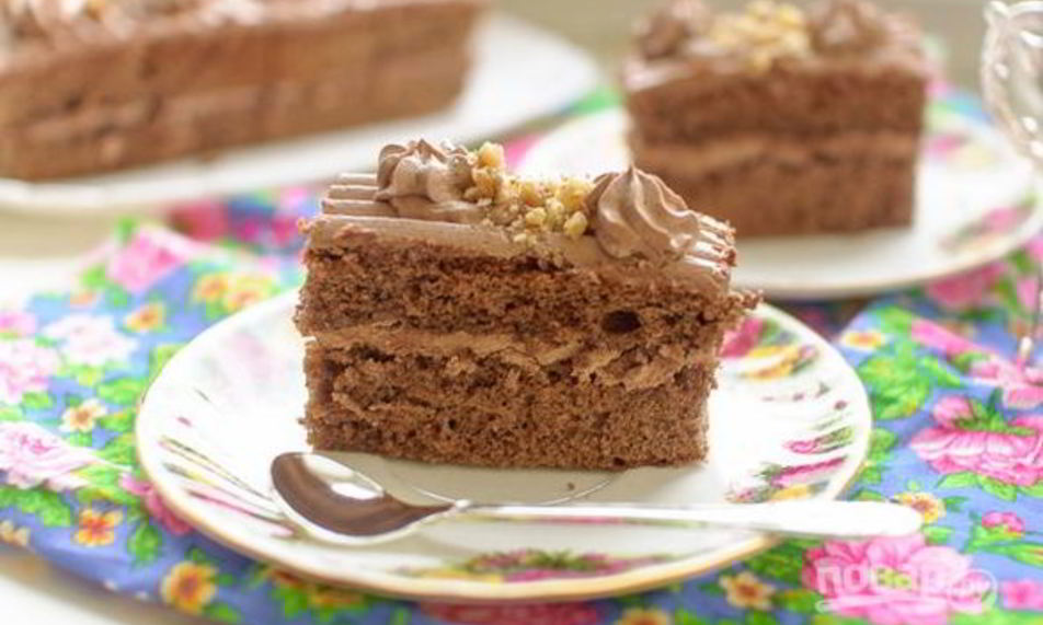 Рецепт бисквитное пирожное