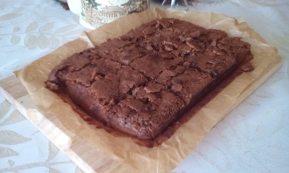 Рецепт брауни домашний с белым шоколадом