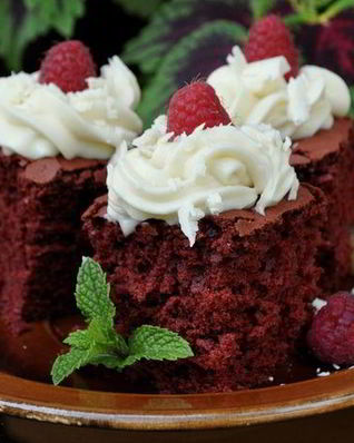 Брауни Красный бархат