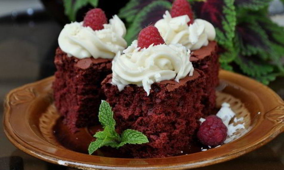 Рецепт брауни красный бархат