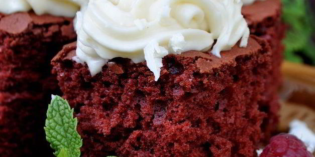 брауни красный бархат