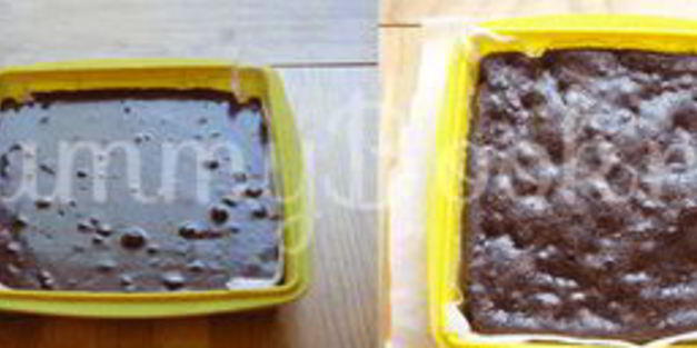 брауни пивной с вишнями