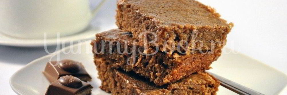 Брауни с бананом