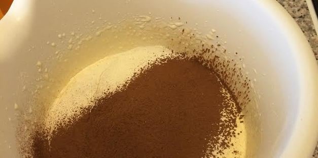 брауни с меренгами