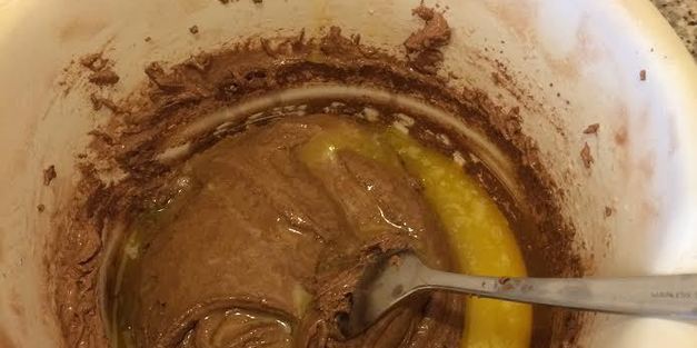 брауни с меренгами