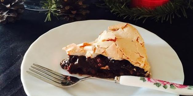 брауни с меренгами